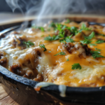 Keto Beef Mince Recipes – 7 Powerful Low-Carb Ideas 6 Keto beef mince in skillet on wooden table