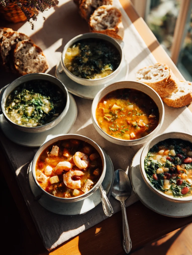 20 Easy High-Protein Soups