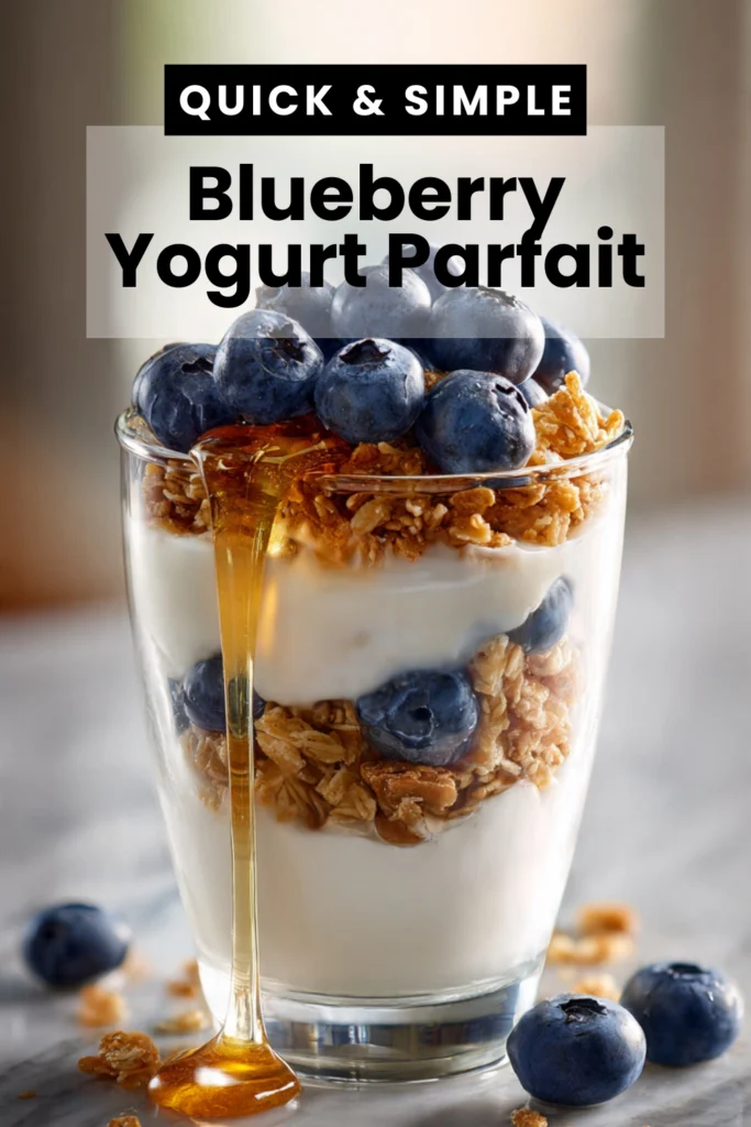 Blueberry Yogurt Parfait
