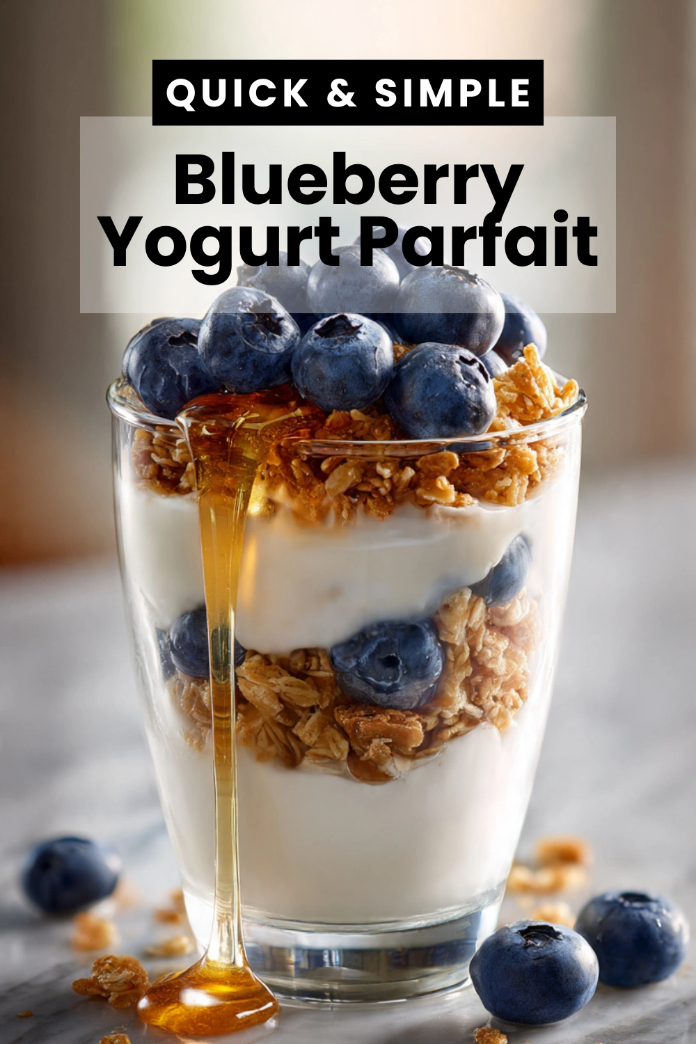 Blueberry Yogurt Parfait