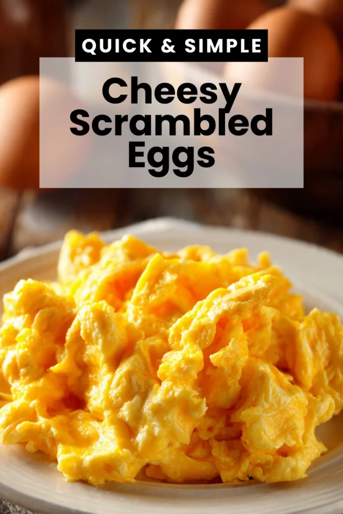 Cheesy Scrambled Eggs