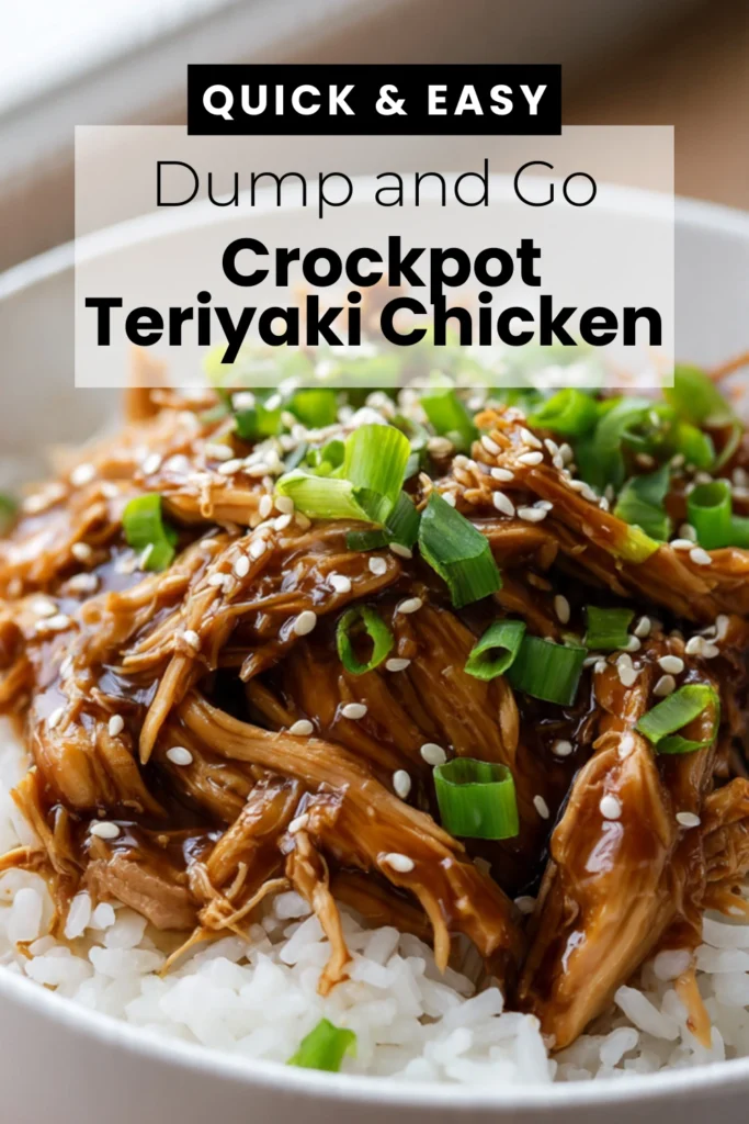 Dump and Go Crockpot Teriyaki Chicken