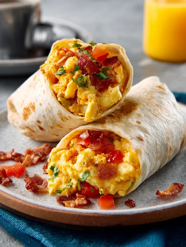 Easy Breakfast Burritos futured image