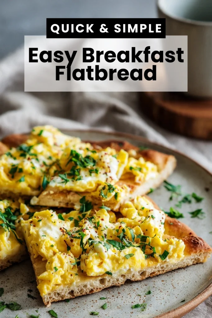 Easy Breakfast Flatbread