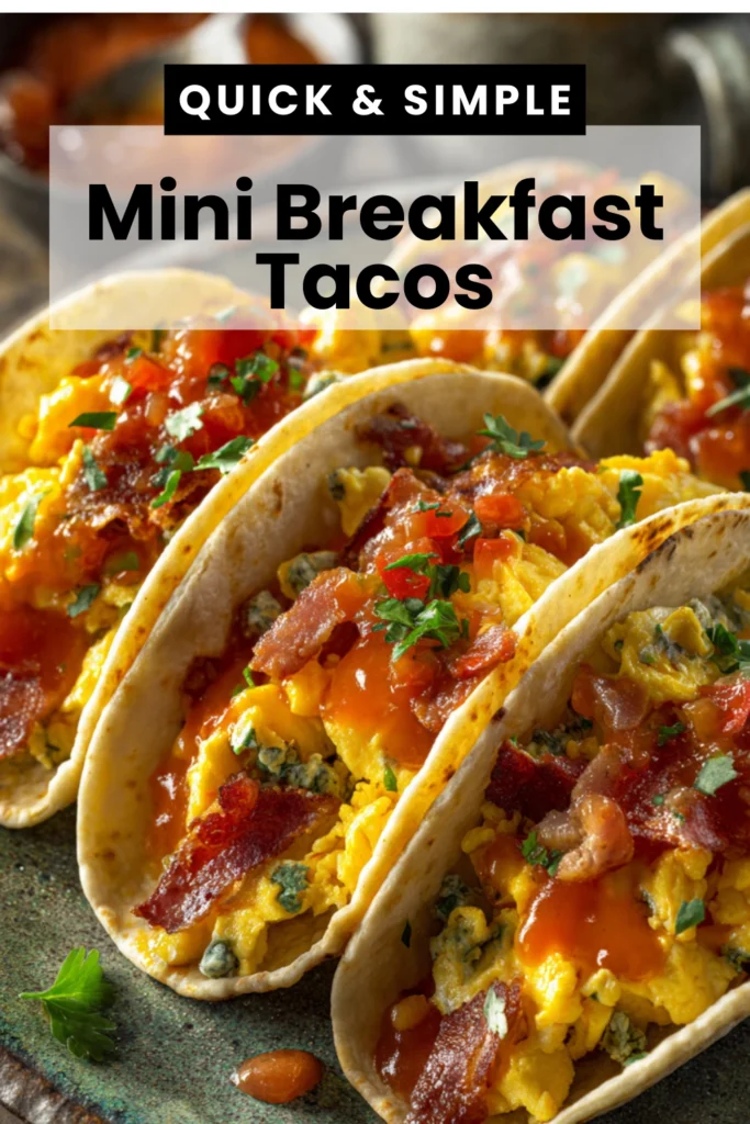 Mini Breakfast Tacos