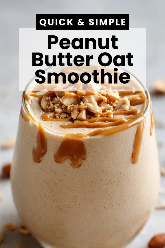 Peanut Butter Oat Smoothie futured image
