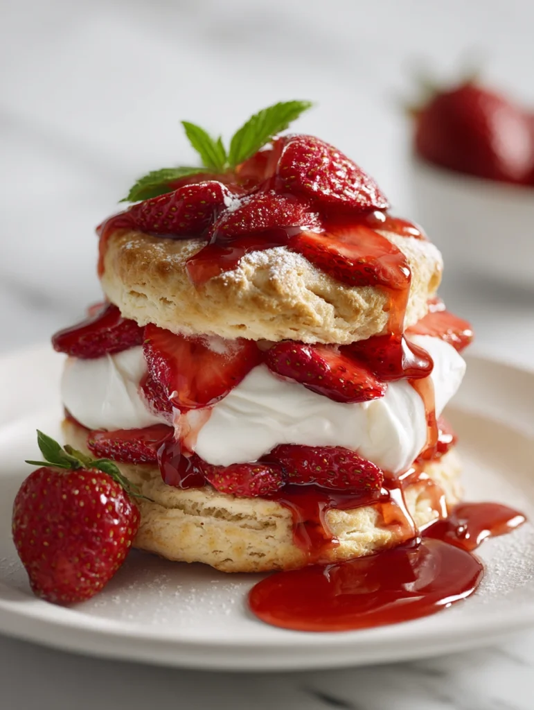 Easy Strawberry Shortcake