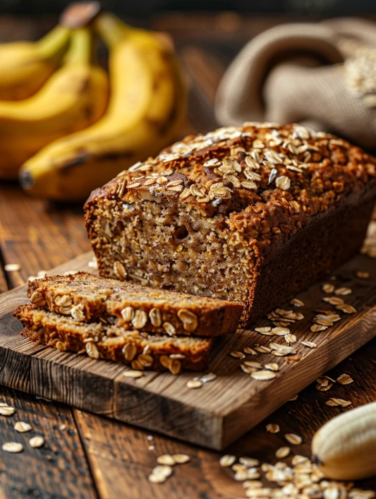 Oatmeal Banana Bread