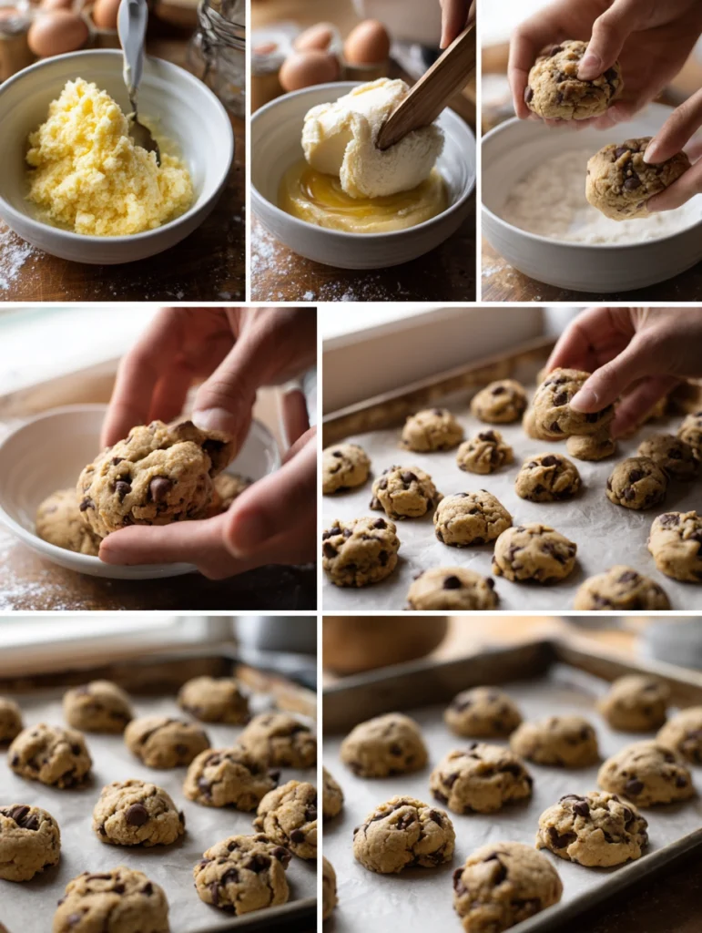 Chocolate Chip Cookies steps 